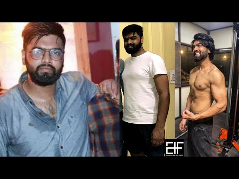 Nikhil Got Rid of Man Boobs and Puffy Nipples | 100% Natural Transformation{Fat to Fit} | Part 1