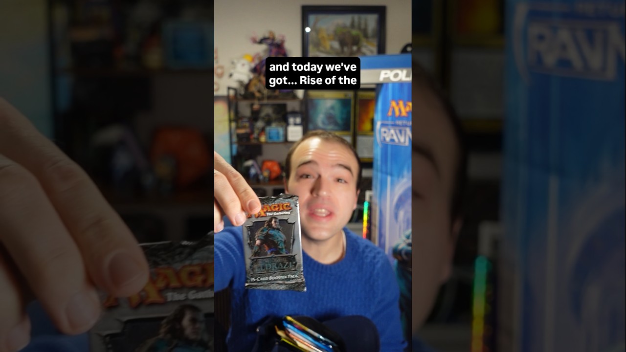 Opening a 16-Year Old Magic Pack from a Very Relevant Hat 