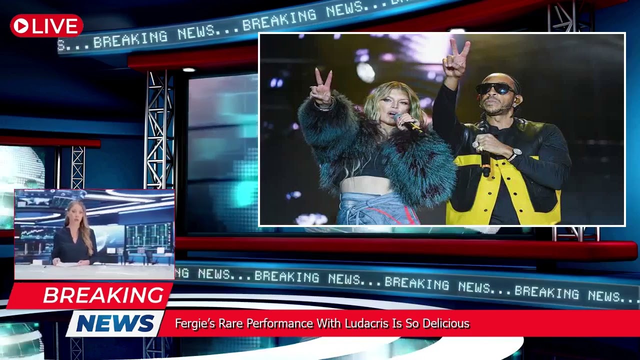 Fergie’s Rare Performance With Ludacris Is So Delicious