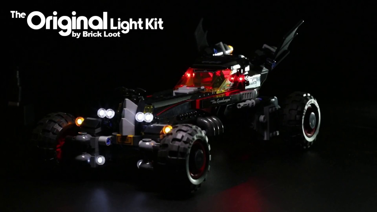 LED Light Kit for LEGO Batmobile 70905 by Brick Loot
