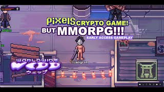 Worldwide Webb Gameplay: Pixels Crypto as an MMORPG!