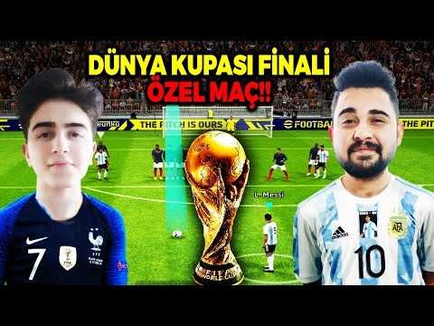 ARJANTİN VS FRANSA! TOLGA İLE DÜNYA KUPASI FİNALİ ÖZEL MAÇ!! 🔥 EFOOTBALL PES 2023 MOBILE