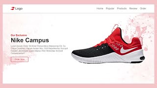 Responsive Landing Page Using HTML CSS And JavaScript | Responsive Web Design