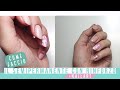 COME FARE LE UNGHIE CON IL SEMIPERMANENTE RINFORZATO | nail art floreale