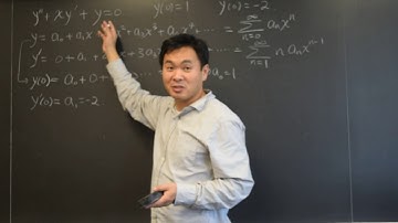 Power Series Solution when initial condition is given