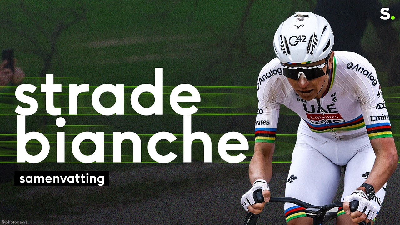 Nieuw jaar, maar hetzelfde liedje: Pogacar wint 4e Strade Bianche na zoveelste monsterlijke solo