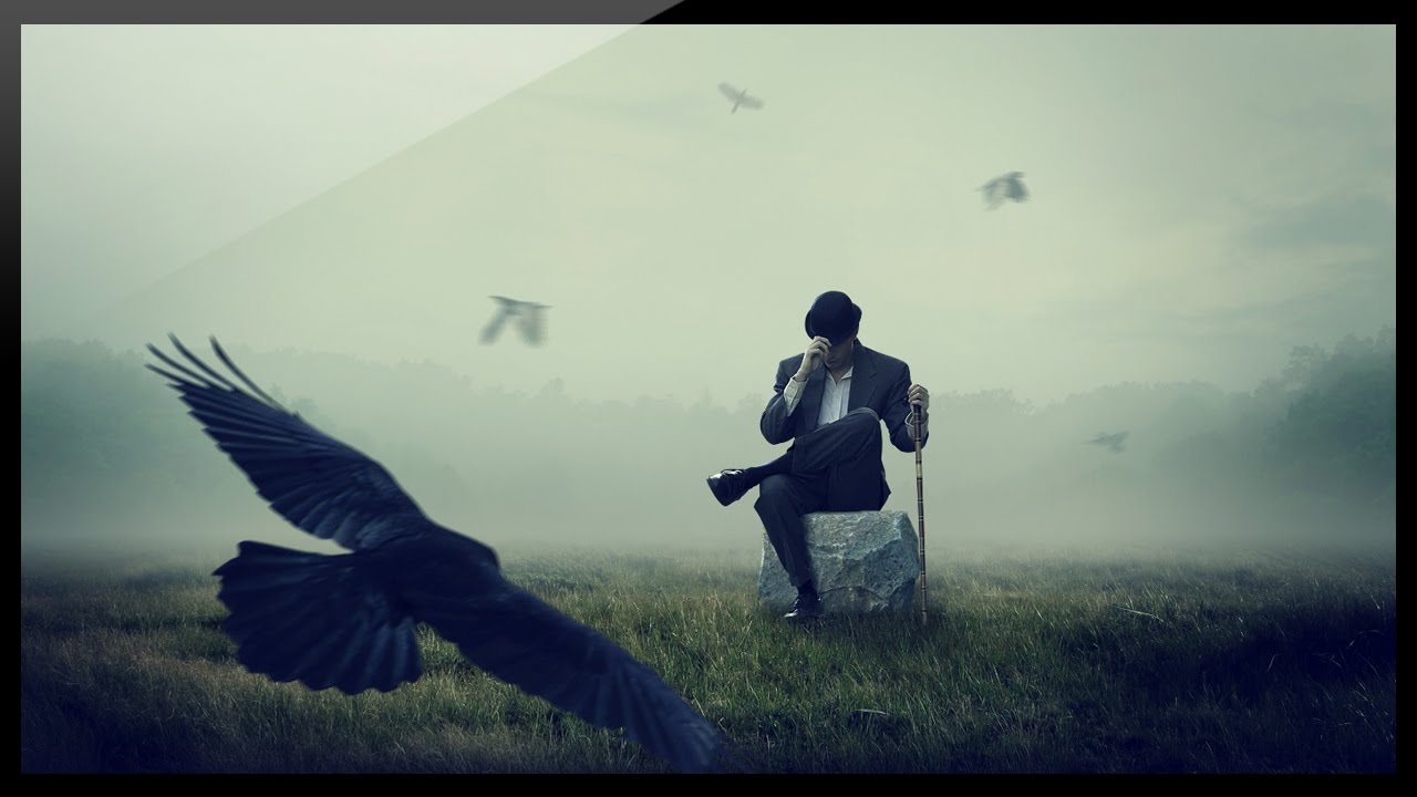 photoshop compositing tutorial create a melancholic photoshop photo manipulation