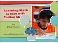 Learning math is easy with indian abacus