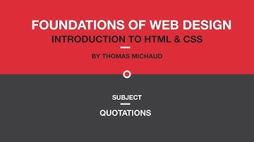 Ch02 - 04 HTML: Quotations