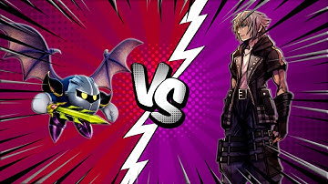 Riku VS Meta Knight Sprite Animation