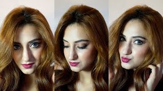 Dramatic Fall Makeup Tutorial - Coppery Eyes + Plum Lips! | Aishwarya Kaushal