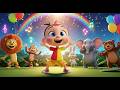 All Animals Dance 🐾 | Baby Zuzu Clap &amp; Dance Party Song for Kids