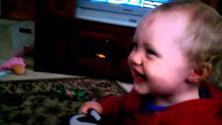 Ellie Laughs At Farting Noises...