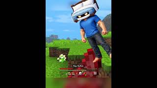 Minecraft but MrBeast's bed is controlling me #minecraft #shorts