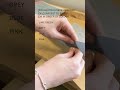 How to use 3M Polishing Papers #shorts #diy #jewelryobsession #sterlingsilver