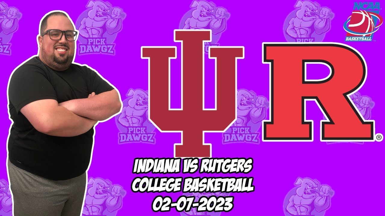 Indiana vs Rutgers 2/7/23 College Basketball Free Pick CBB Betting Tips