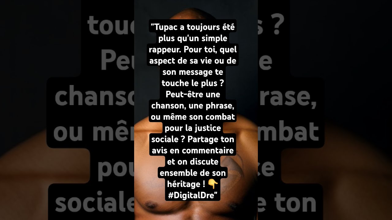 Viens Discuter De Tupac Ou D Autres Artistes Autour Sons In Dits Digitaldre