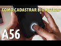 Como Cadastrar Biometria para Desbloquear o celular Samsung Galaxy A56