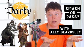 Ally Beardsley Talks Being a D&D Newbie, Smash or Pass: Character Classes Edition!