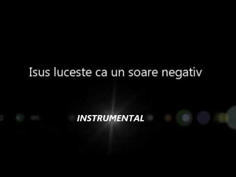 Isus lucește ca un soare - negativ cu versuri care te va face să plângi
