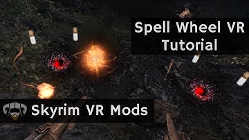 A spell and weapon selection wheel mod for Skyrim VR!