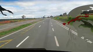 SCANIA PASSANDO A 120KM/H