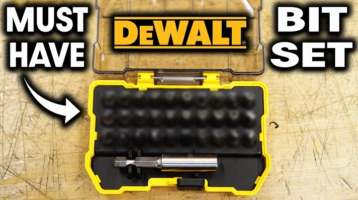 DeWALT Tools Driver Bit Set THAT EVERYONE SHOULD OWN!
