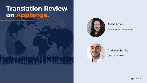 Applanga Webinar - Translation Review