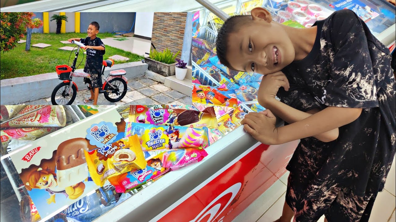 Drama Borong Es Krim Paddle Popbeli Es Krim Di Indomaret Pakai Sepeda