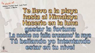 Helene Fischer feat.  Luis Fonsi – Vamos a Marte -  Instrumental und Karaoke