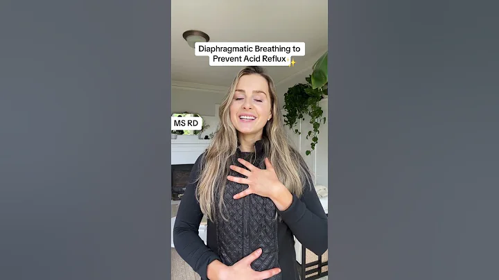 How to: Diaphragmatic Breathing for ACID REFLUX PREVENTION ✨