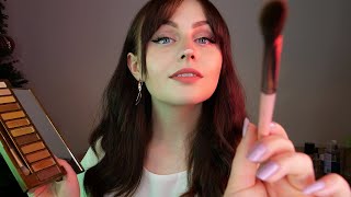 [ASMR] Doing Your Christmas Makeup Roleplay  Personal Attention