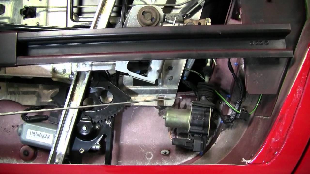 C4 Corvette Cutaway Door Components - YouTube 1986 chevy fuse panel diagram 
