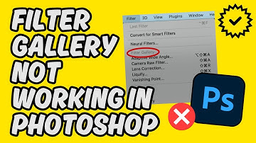[Easy Fix] Filter Gallery Not Working in Photoshop