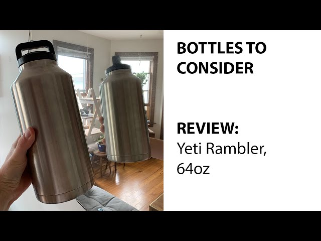 Review: Yeti Rambler 64 oz (w/ Ergonomic Face Measurements