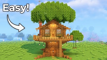 Minecraft: How to Build a Treehouse | Tutorial🏠