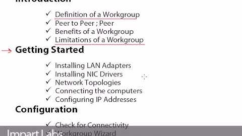 Windows Workgroup Part I - Introduction