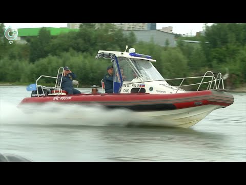Очередной рейд по Обскому водохранилищу провели сотрудники отдела ГИМС