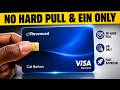 EIN Only NO PG Business Card & Builds Business Credit