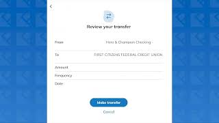 Online Banking: Transfers