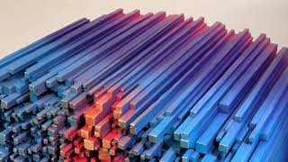 Refraction - a glimpse from above. Artwork by GIL BRUVEL
