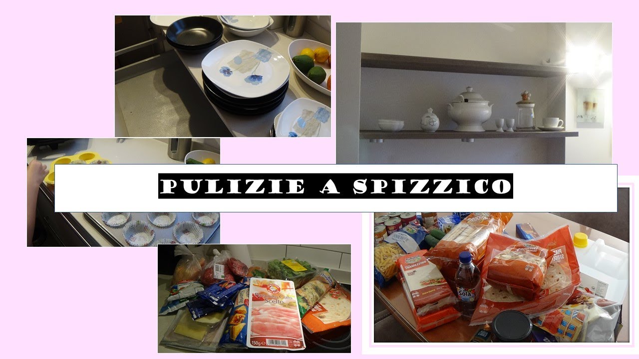 PULIZIE A SPIZZICO| SVUOTA LA SPESA| STIAMO IN COMPAGNIA| clip della settimana