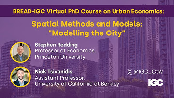 BREAD-IGC Virtual PhD course on urban economics: Lecture 7