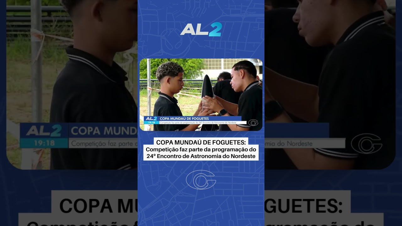 Copa Mundaú reúne 150 estudantes em competição de foguetes