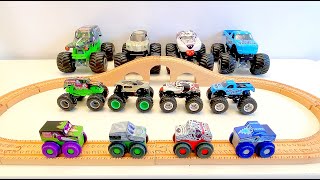 MONSTER JAM | TRUCKIN' PALS | GRAVE DIGGER | MONSTER MUTT | HOT WHEELS | MONSTER TRUCKS