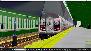 Openbve gameplay simulator BMT NYCT CVS WRAP R153 Beta2 Y train to Grand Street Chinatown