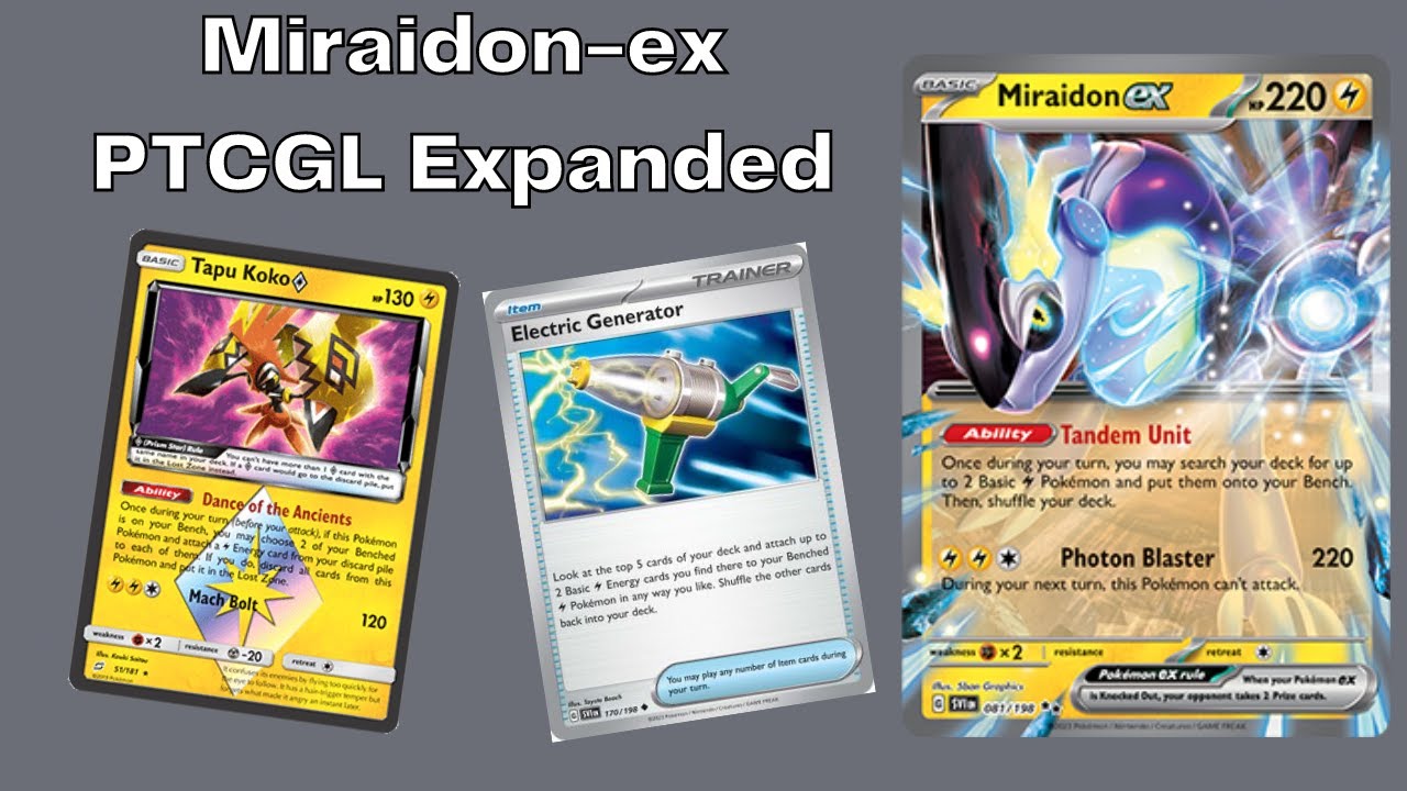 Miraidon EX Flaffy Deck (Any changes I need to make?) : r/PTCGL