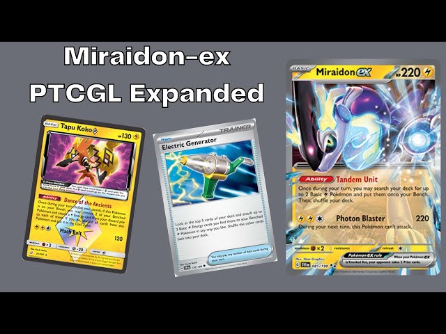 How do I claim the Miraidon ex deck? : r/PTCGL