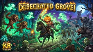 Kingdom Rush Frontiers PC Walkthrough - Desecrated Grove (Bonus Map #6)