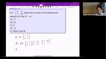 Labtube-(Math 1229)-Test 2 Review: Q13-Matrix Powers